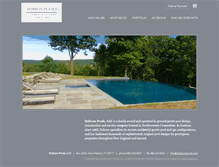 Tablet Screenshot of dobsonpools.com